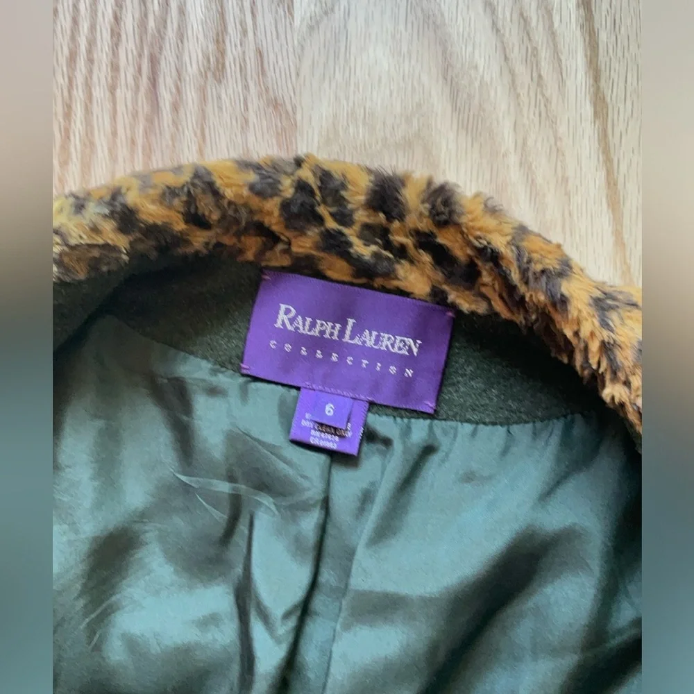Ralph Lauren, Purple Label Dark Green Blazer. - Picture 4 of 6